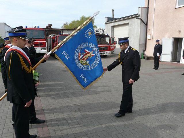 Pożegnanie ze służbą - st. ogn. Janusz Borowski