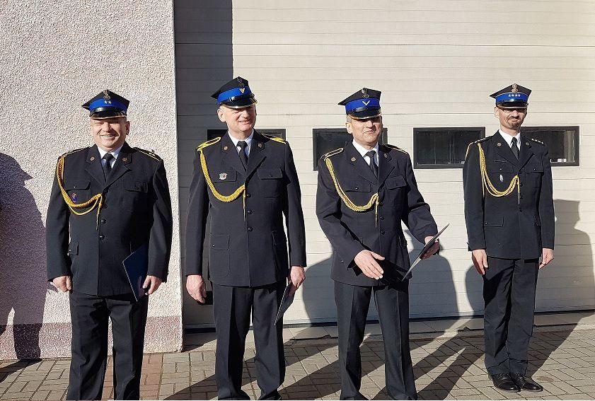 Pożegnanie ze służbą.