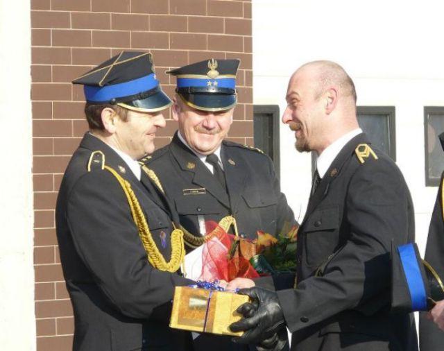 Pożegnanie ze służbą - asp. Edward Marcinkowski