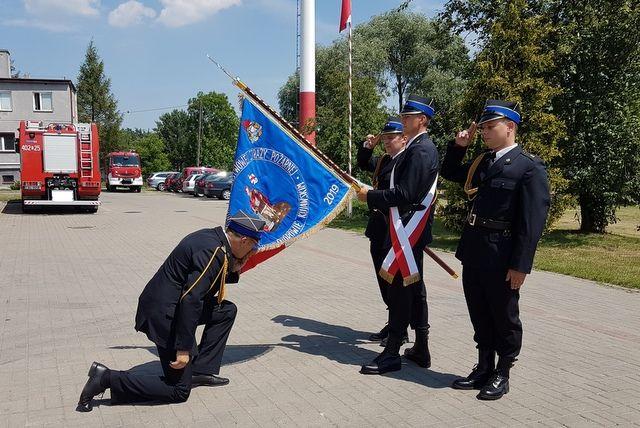 Pożegnanie ze służbą - st. bryg. Rafała Wesołka- Komendanta Powiatowego PSP w Aleksandrowie Kujawskim