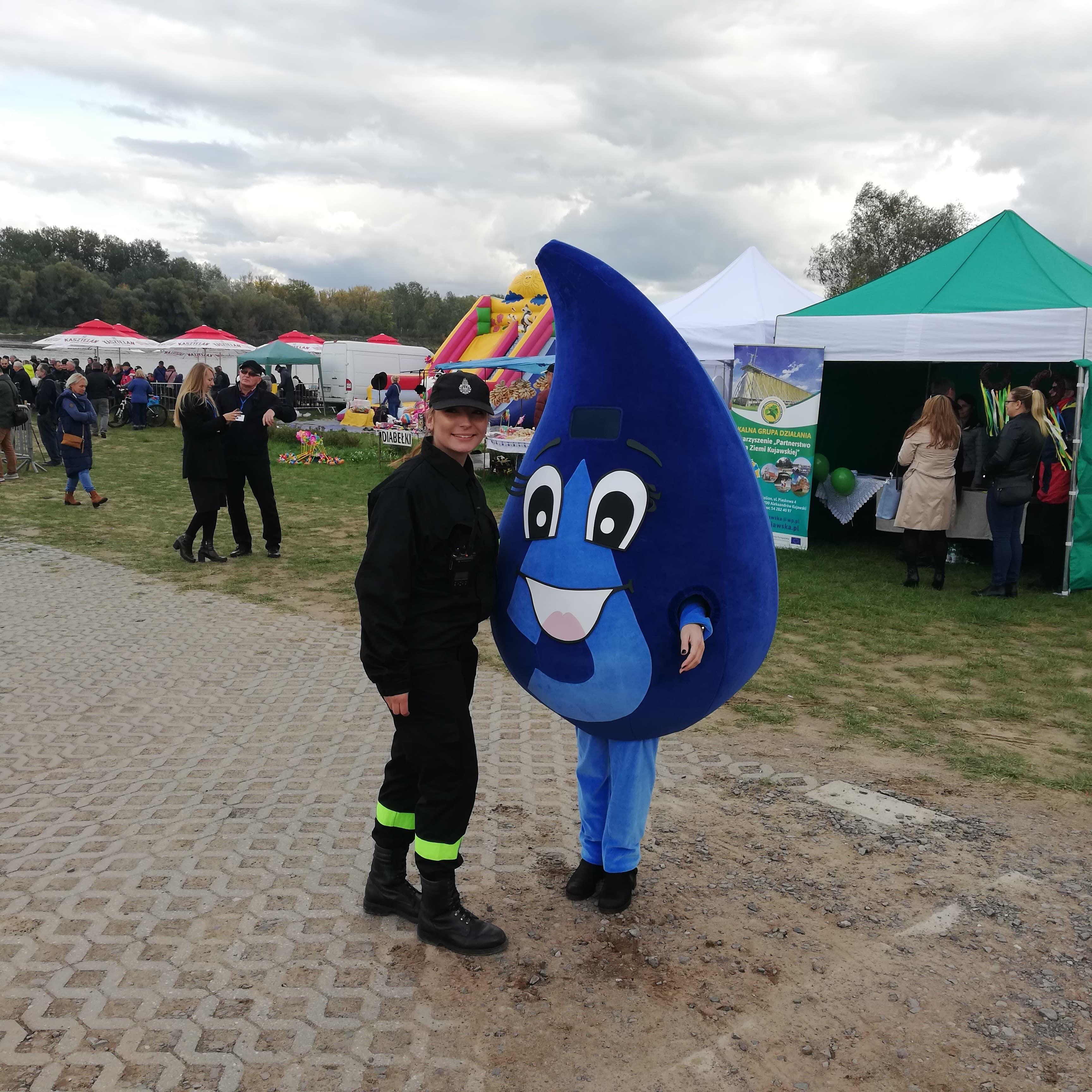 Bezpieczni nad wodą - budowa stopnia wodnego w Siniarzewie.