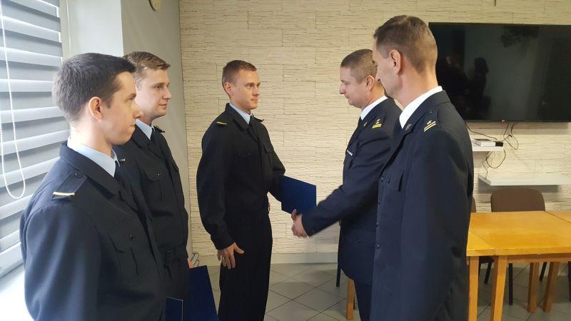 Wręczenie aktów nadania wyższych stopni służbowych oraz decyzji o zwiększeniu dodatków służbowych