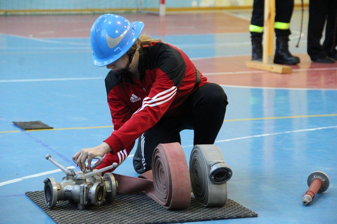 Zawody Młodzieżowych Drużyn Pożarniczych.
