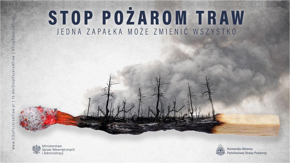 STOP POŻAROM TRAW - Ruszyła Kampania !