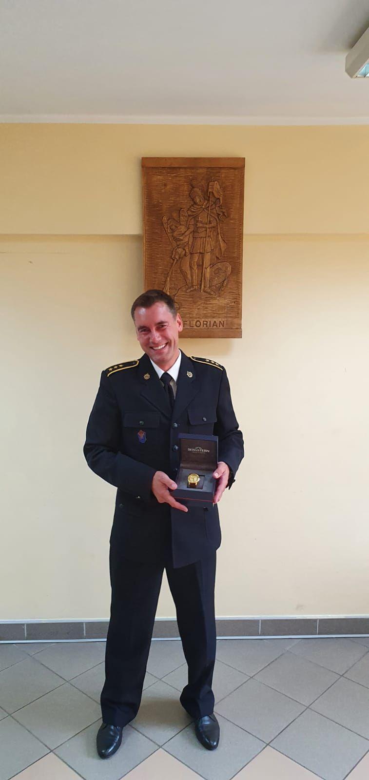 Pożegnanie ze służbą - asp. sztab. Tomasz Matuszak